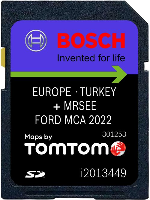 FORD MCA 2022 Europa + Türkei SD Karte | Artikelnummer: i2013449