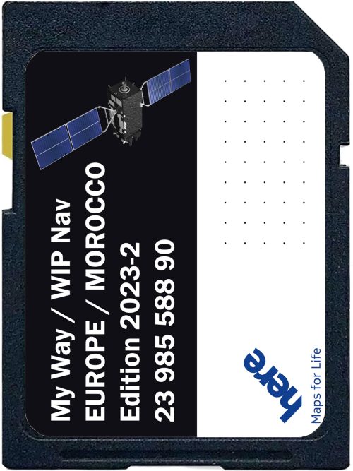 Citroen / Peugeot RNEG WIPNAV/MYWAY SD Karte Europa 2023-2024 Teilenummer: 2398558890