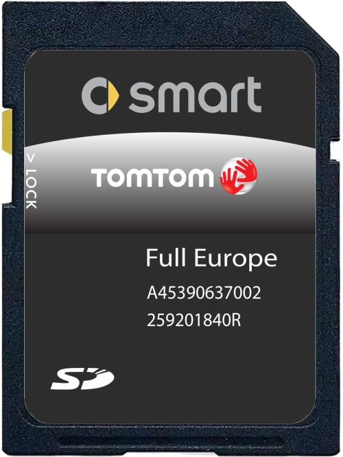 Smart 453 Cool & Media SD Karte Europa 2023 Teilenummer: A4539067004
