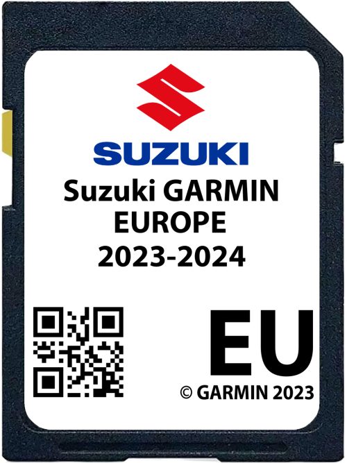 Suzuki Garmin SD Karte Europa 2023